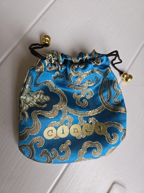 Thick Silver Bangle Bracelets with Jewelry Pouch … - image 4