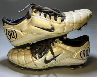 Nike total 90 III Black/White FG Soccer Cleats US10