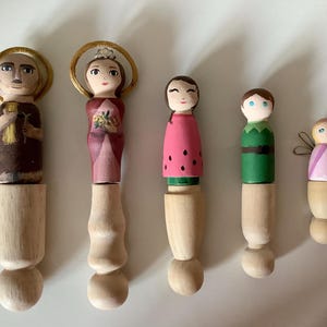 Custom Order Peg Dolls