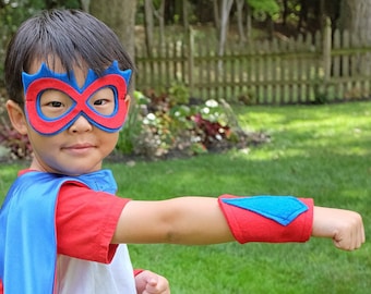 Superhero Red Power Wrist Cuffs