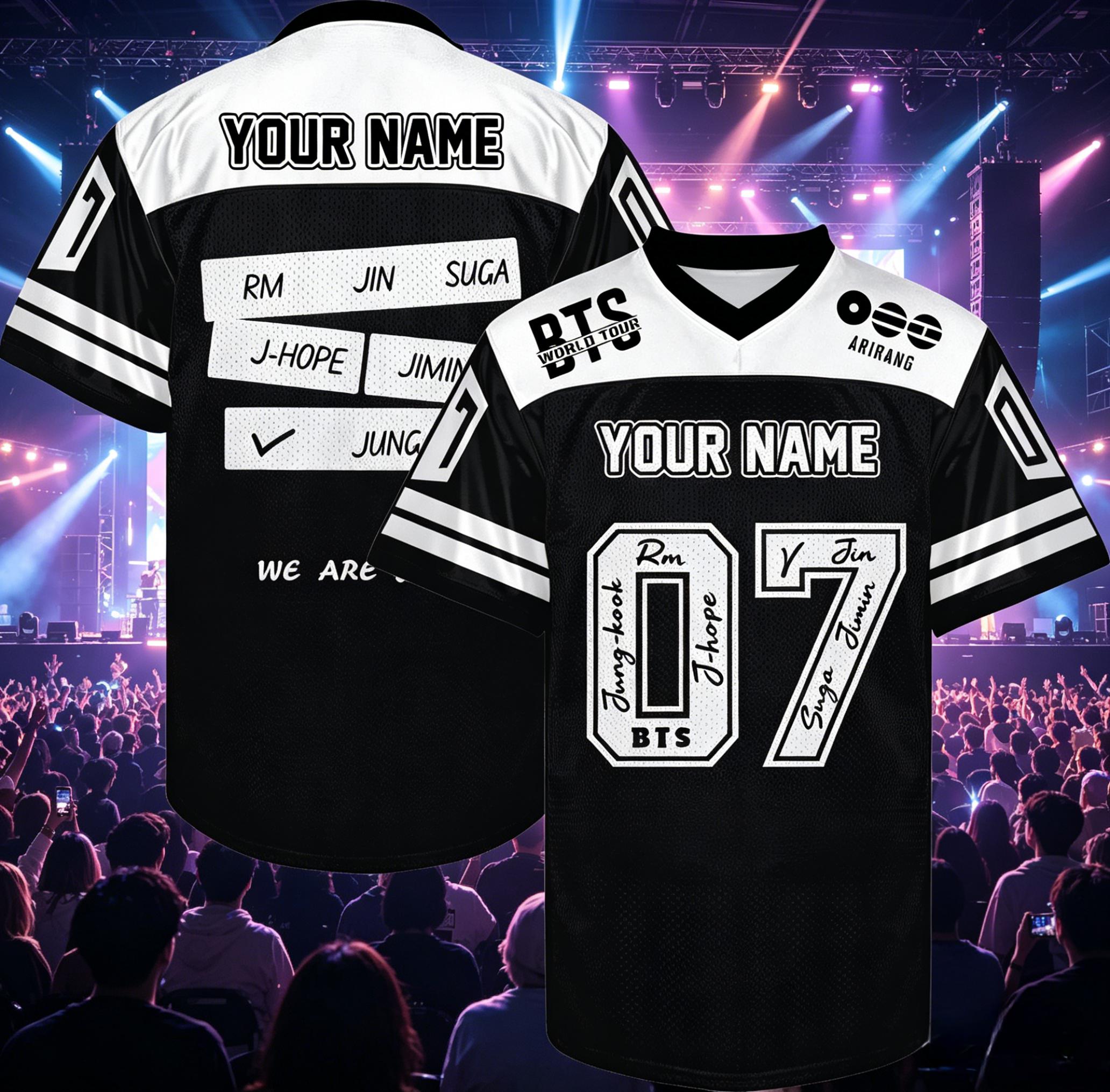 Bts World Tour Baseball Jersey - Etsy Canada