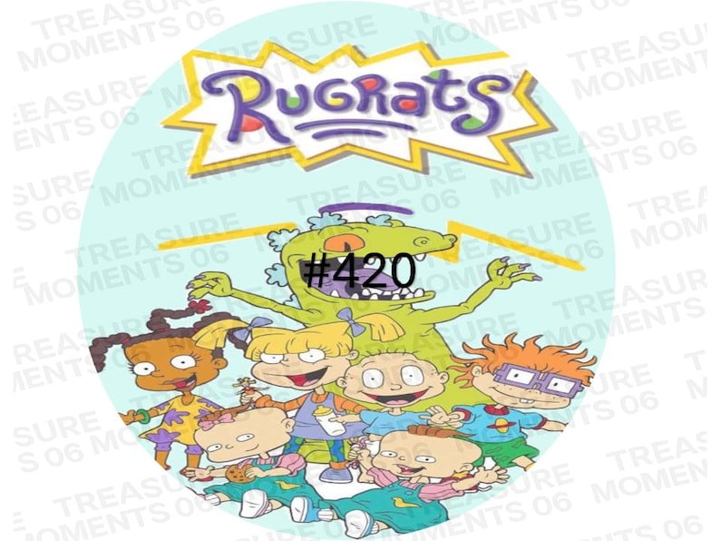 Signature Rugrat Rugrats Sugar Paper - Etsy