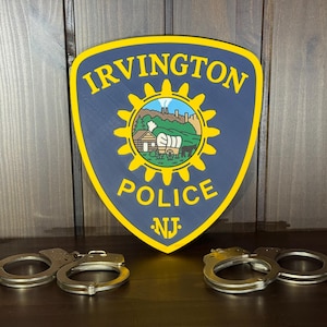 Irvington New Jersey Police Decorative Patch