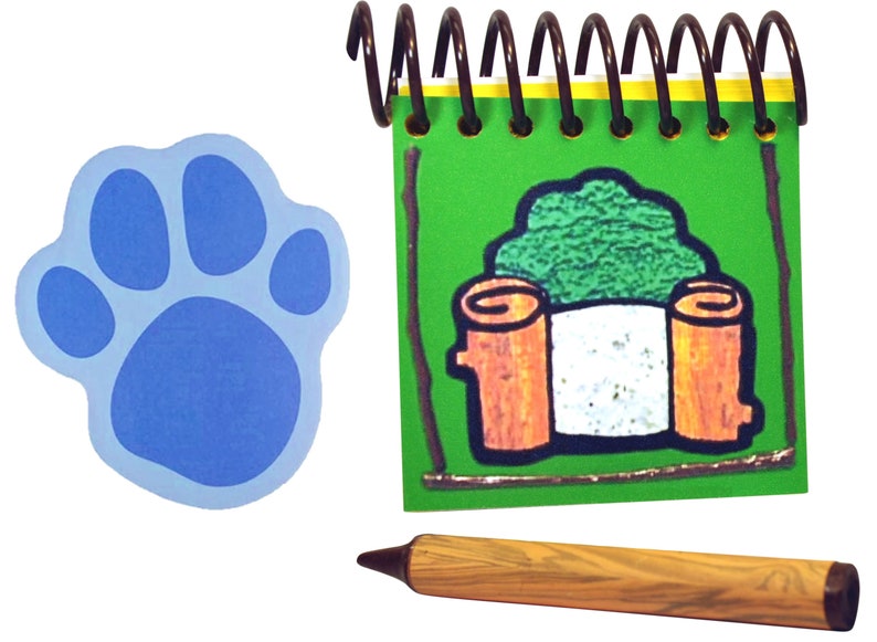 Blue's Clues Handy Dandy Notebook NATURE Etsy