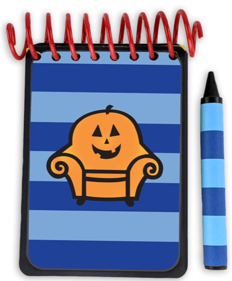 Blue's Clues Handy Dandy Notebook PUMPKIN Notebook Etsy