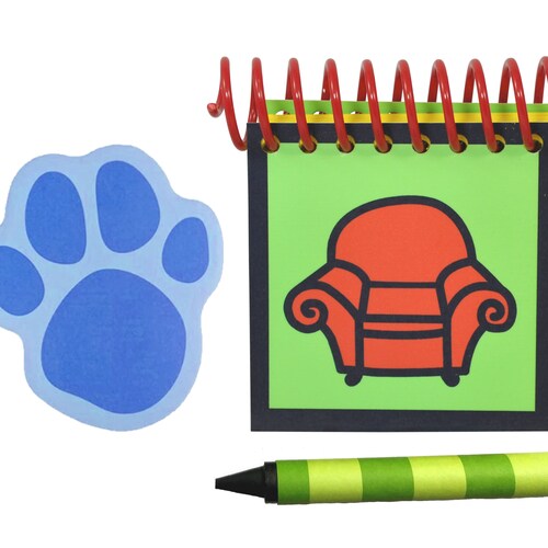 Blue's Clues Handy Dandy Notebook STEVE With Large PAW - Etsy