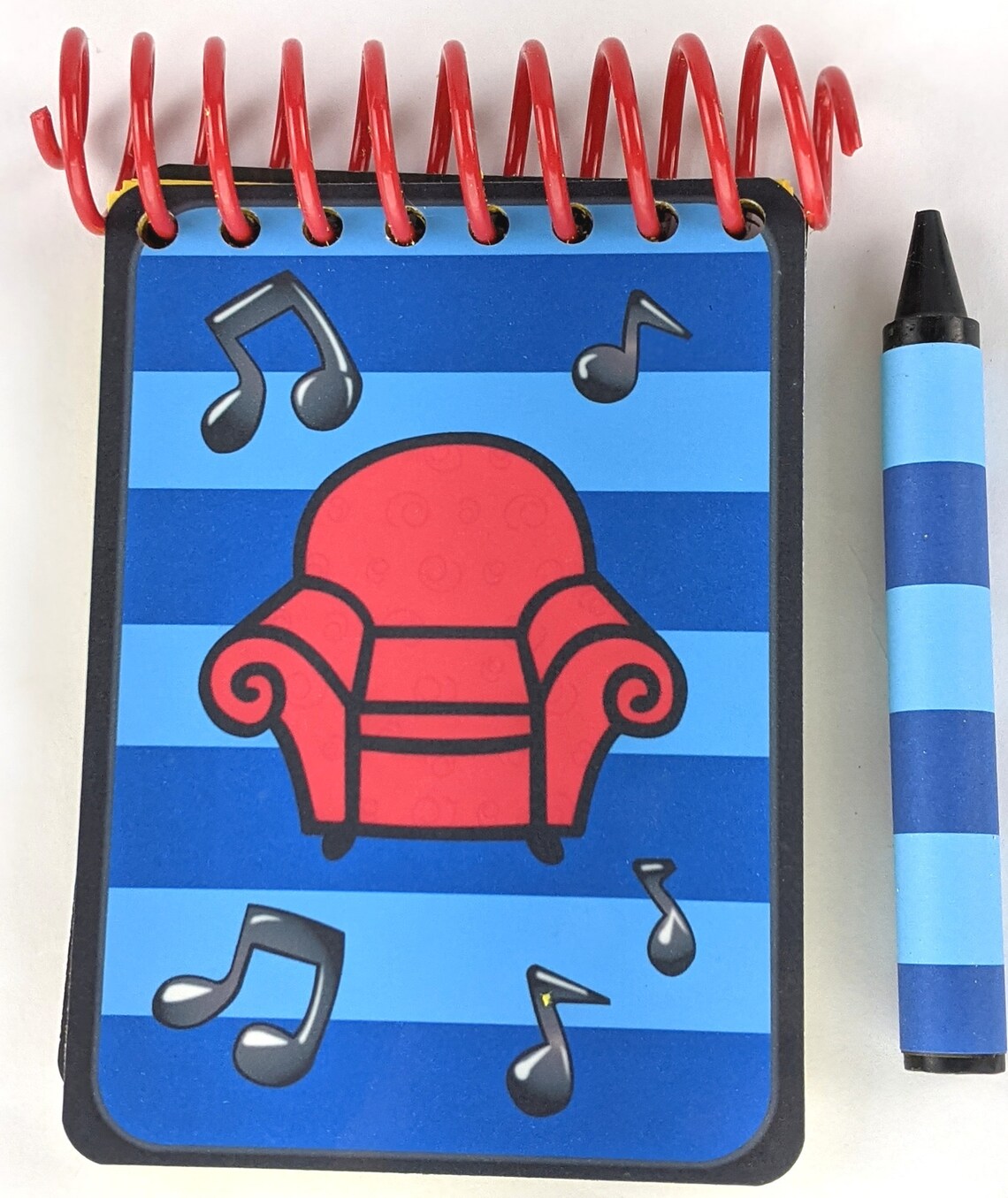 Blue's Clues Handy Dandy Notebook JOSH MUSICAL Notebook Etsy