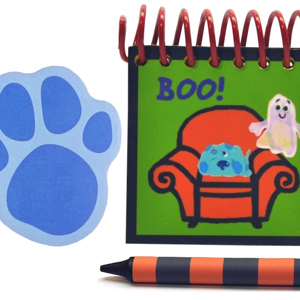Blue's Clues Handy Dandy Notebook - Special Halloween Boo Edition!!