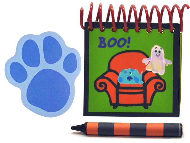 Blue S Clues Handy Dandy Notebook Special Halloween Boo Etsy Blue S Clues Handy Dandy Notebook Special Halloween Boo Etsy