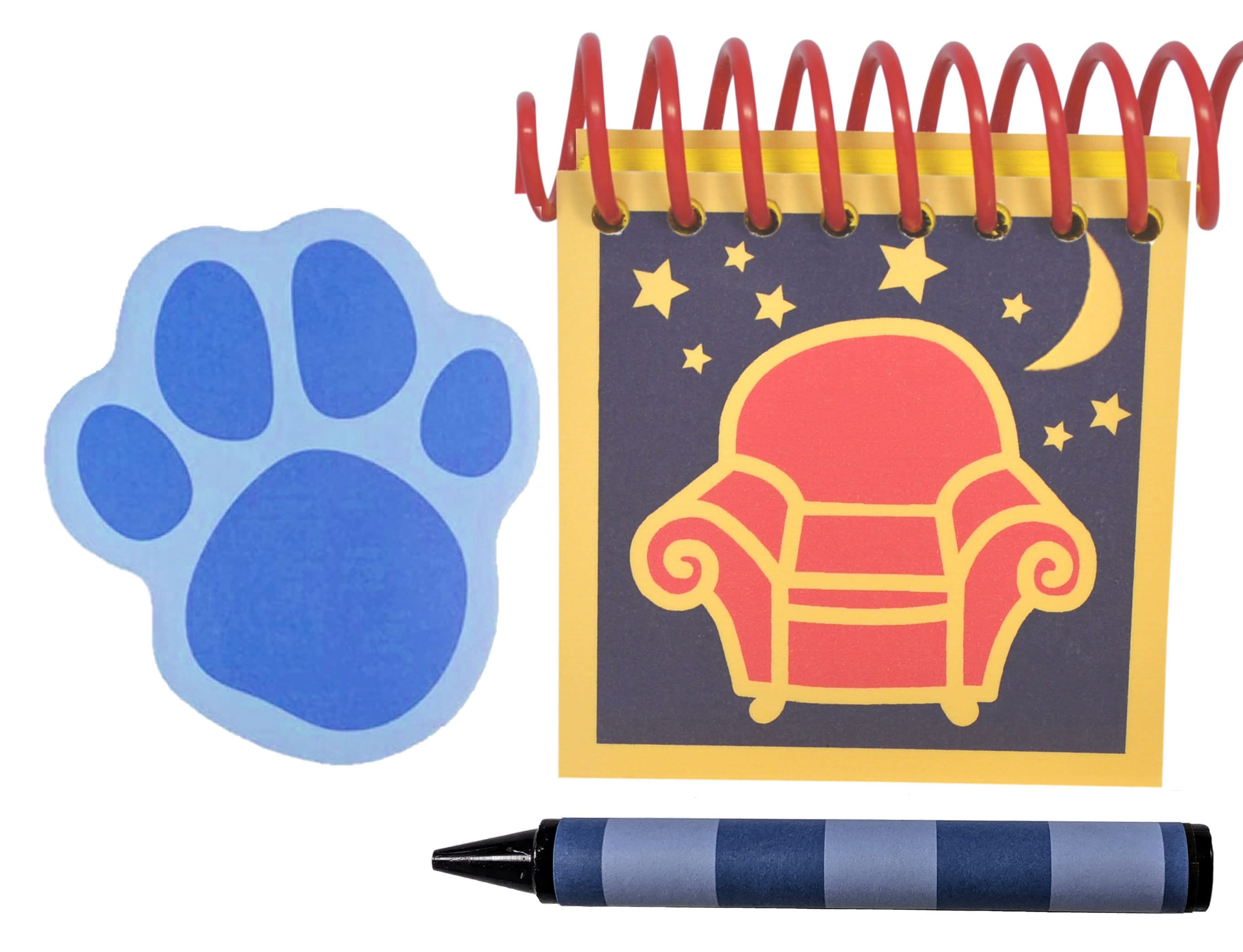 Blue S Clues Handy Dandy Night Time Notebook Etsy