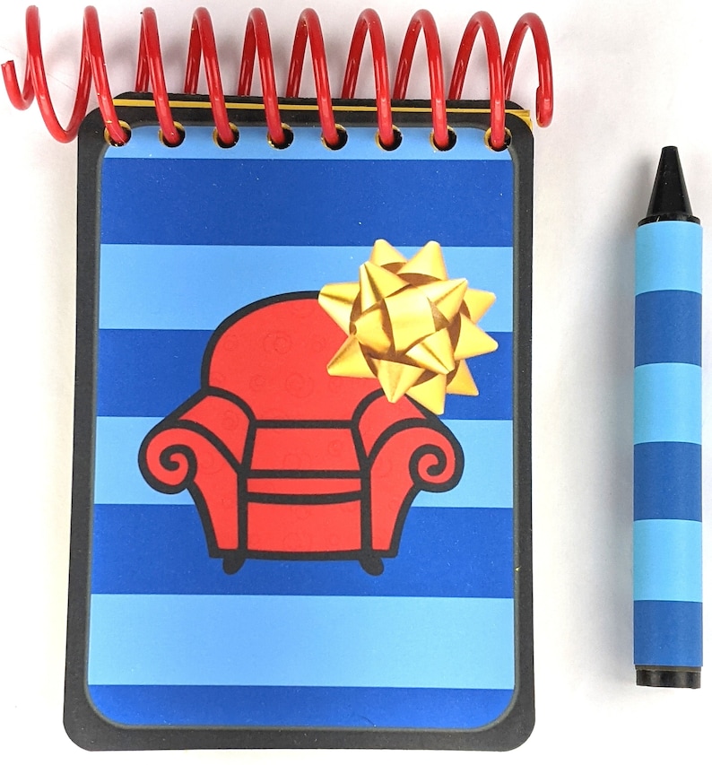 Blue's Clues Handy Dandy Notebook JOSH BIRTHDAY Notebook | Etsy