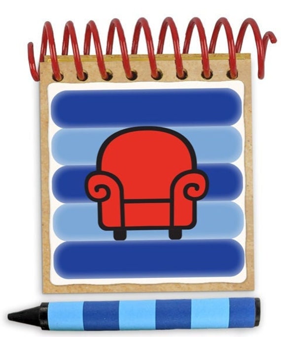 Blue's Clues Handy Dandy Notebook COOKIE Notebook - Etsy