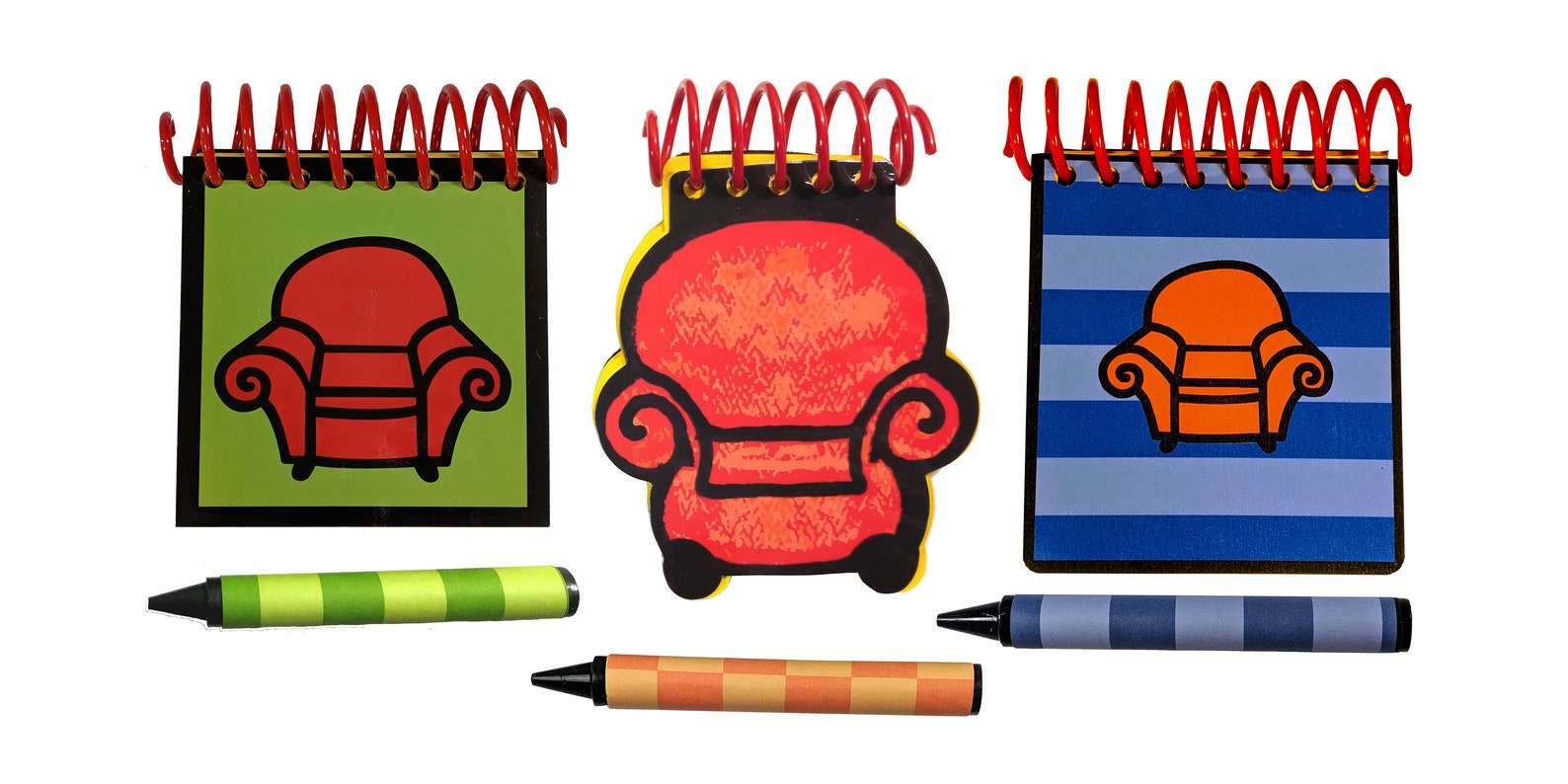 Handcrafted Handy Dandy Notebooks Trio STEVE JOE JOSH Etsy handcrafted-handy-dandy-notebooks-trio-steve-joe-josh-etsy
