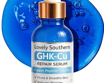 GHK-Cu Kupfer-Peptid-Reparatur-Serum Straffende, Collagen Boost, Hauterneuerung, Anti-Aging Gesichtsserum