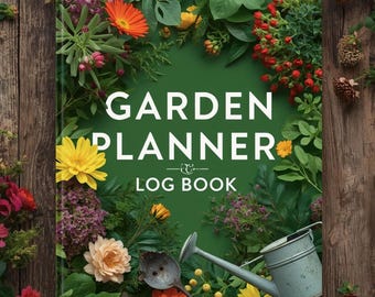 Gartenplaner und Logbuch: Verfolge Pflanzungen, Wachstum, Ernten
