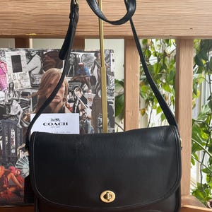 Coach Vintage Turnlock Bag - Etsy
