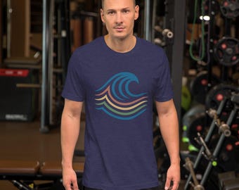 Rainbow Wave T-Shirt – Tidebound Collection