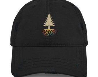 Forest Pride Canvas Hat – Rooted in Pride Collection