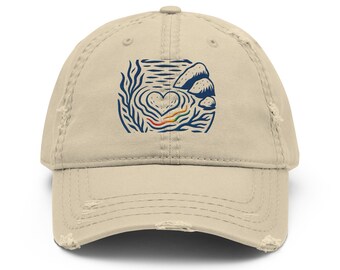 Tidepool Heart Canvas Cap – Tidebound Collection