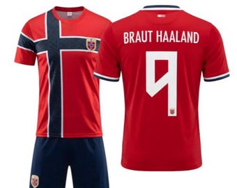 Norway Haaland 2026-27 soccer uniform