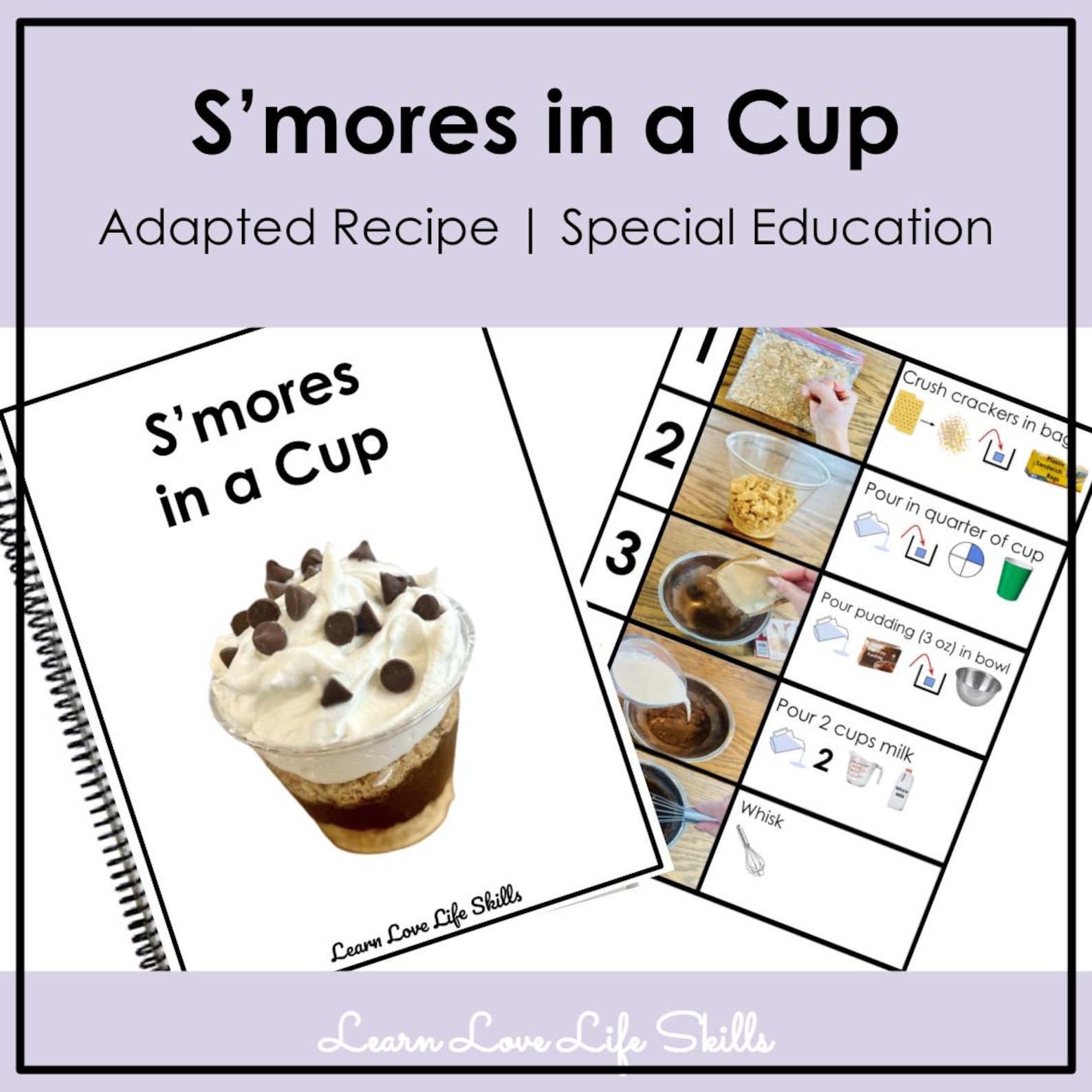 S'mores in a Cup Adapted Cooking Recipe | REAL Pictures | Special ...