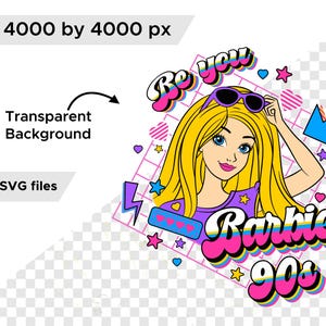 Barbie Movie SVG Bundle, Cricut, Sticker Files (Digital Download) image 12