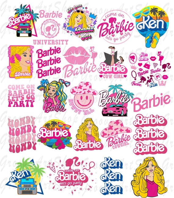 Barbie Movie SVG Bundle, Cricut, Sticker Files (Digital Download)