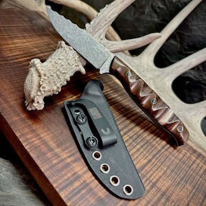 Damascus Honesuki Knife