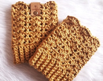 Crochet Boot Cuffs, Boot Cuffs