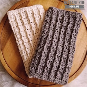 Pine Ridge Crochet Dishcloth Pattern, Crochet Dishcloth Pattern, Dishcloth Pattern PDF Download, Washcloth Crochet Pattern
