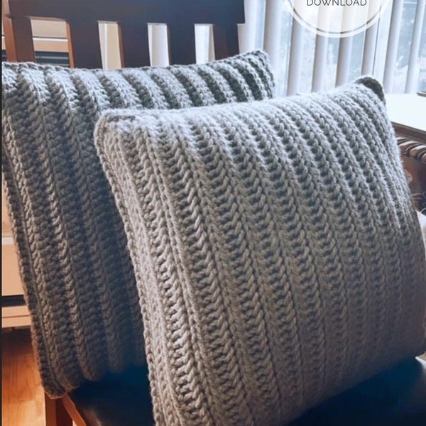 Willowhaven Pillow Crochet Pattern, Crochet Pillow, Crochet Pillow Design, Throw Pillow Design