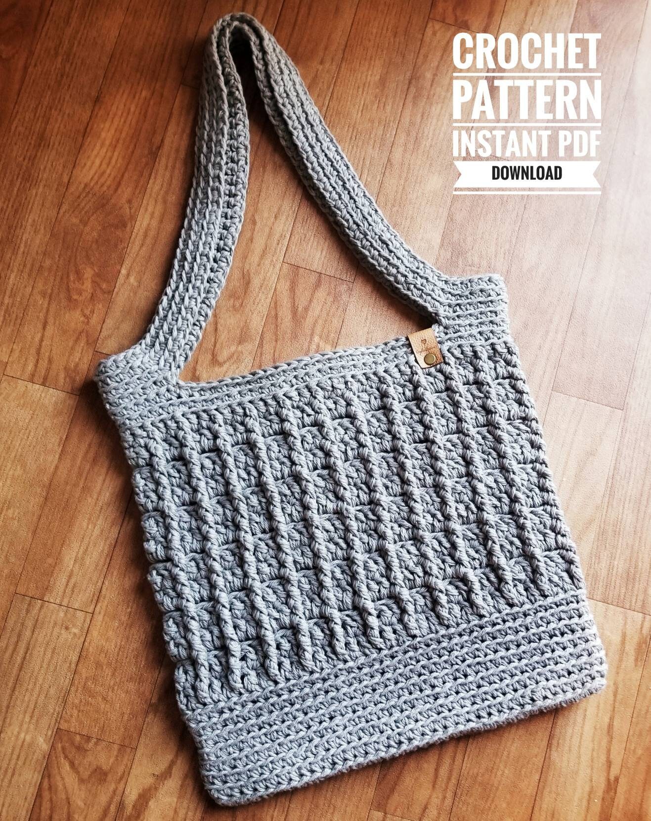 Crochet Market Bag Pattern, Market Bag PDF Download - Etsy