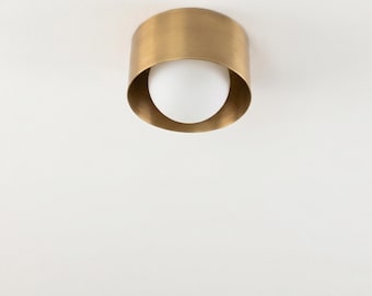 Deckenstrahler: Handgefertigte Messing Deckenstrahler Moderne Unterputz Leuchte Richtungsbeleuchtung rustikal