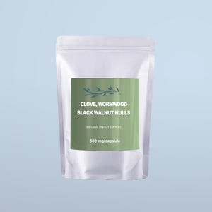 Clove, Wormwood, Black Walnut Hulls Capsules