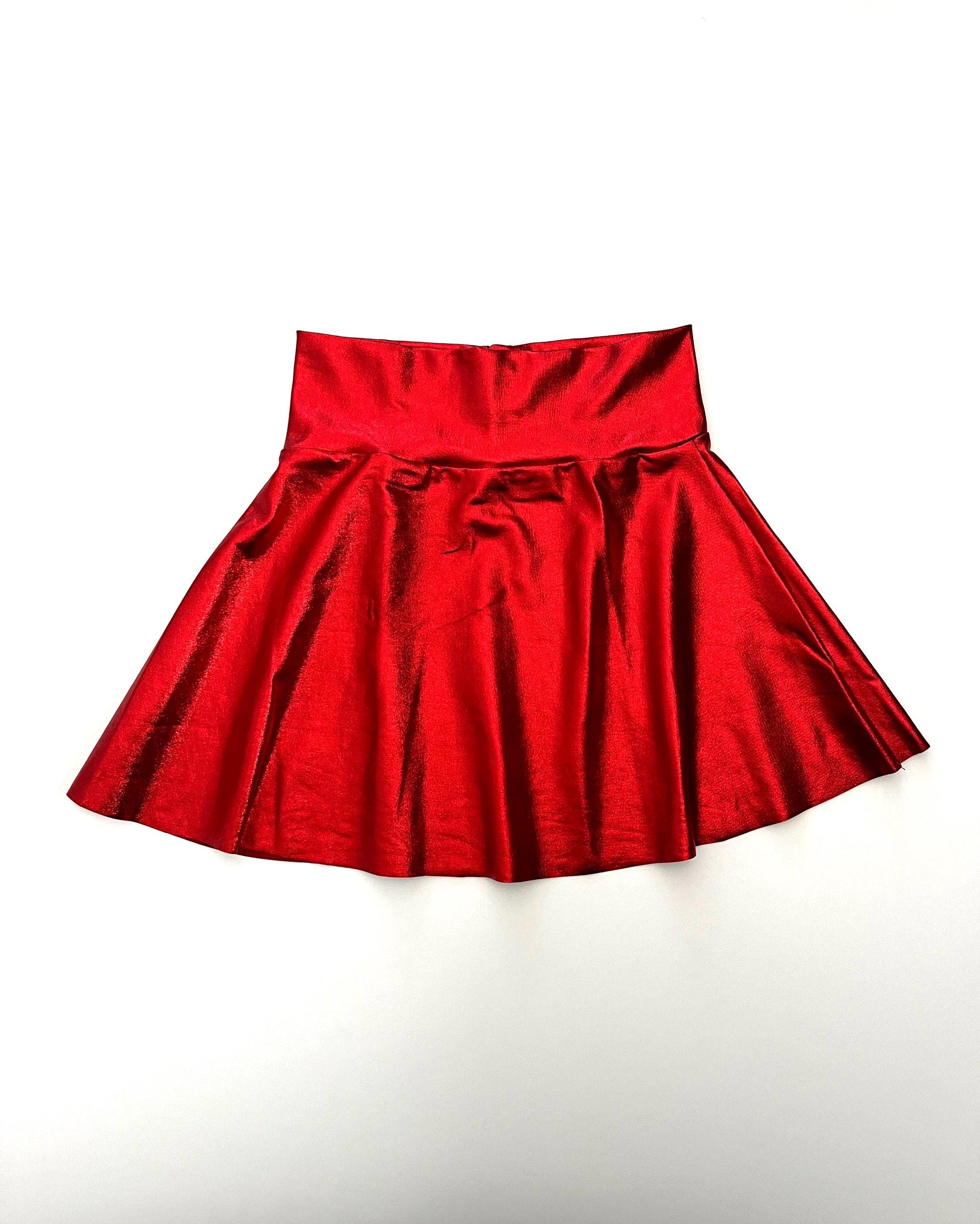 スカート skating pond skirt red flame Skating Pond Skirt