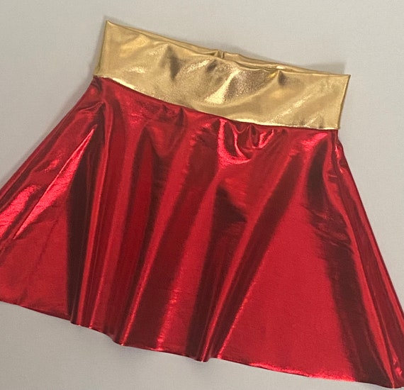 3t top gold skirt