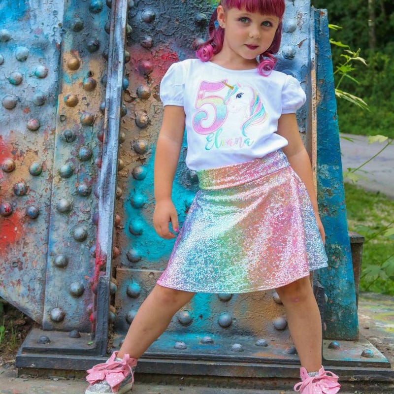 Girls Tie Dye Skirt