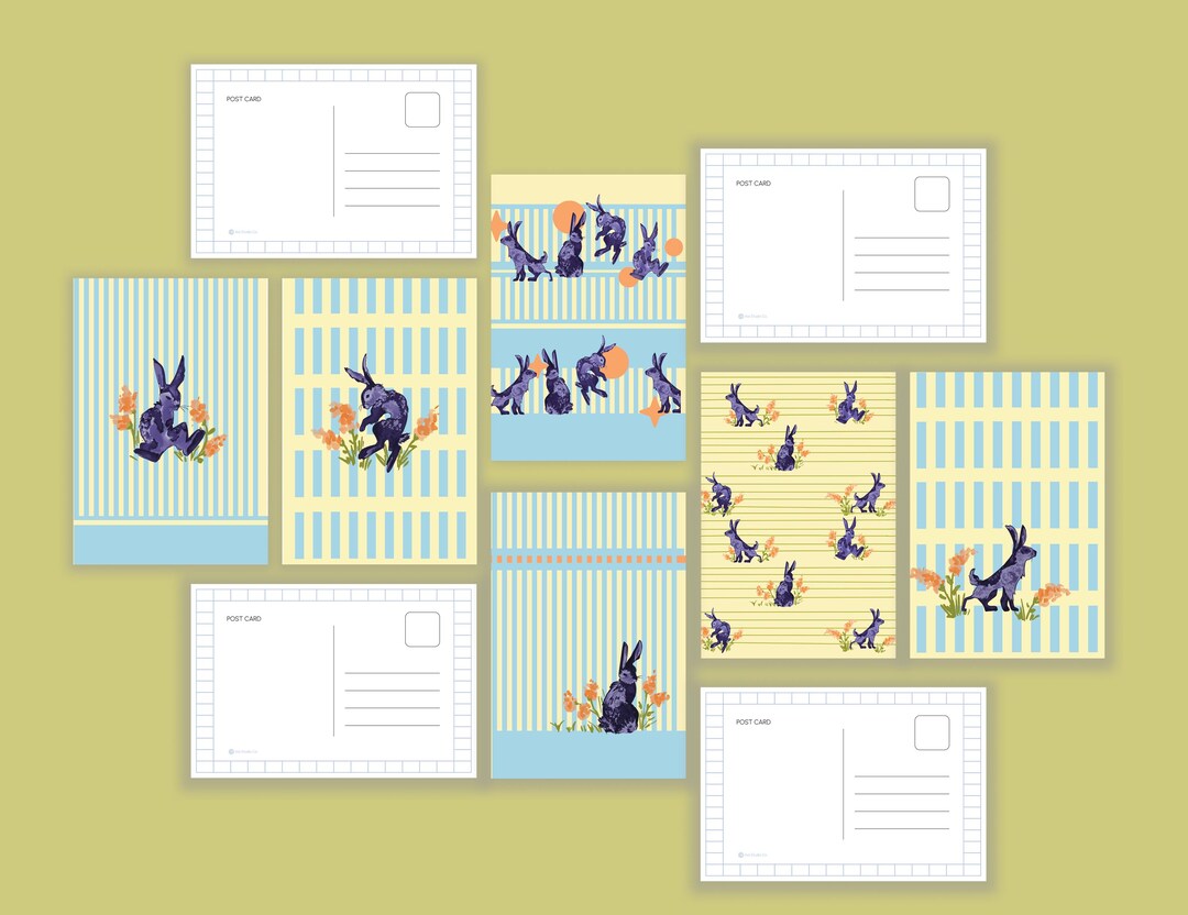 Daydream Rabbit A Rabbit's Daydream Stationary Collection - Notecard, Postcards and ...