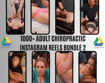 1000+ Sexy Chiropractic Instagram Reels Bundle 2 | Viral Social Media Content Pack for Chiropractors & Wellness Marketing