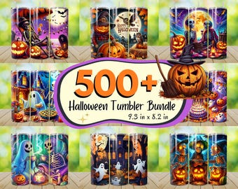 500 + Halloween Tumbler Wrap Designs Bundle, 20oz Halloween Sublimation Designs, Horror Tumbler, Pumpkin Tumbler, Ghost Tumbler, Boo Tumbler