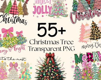 Pacote com mais de 55 imagens PNG de árvores de Natal, incluindo clipart de árvores de Natal, imagens para sublimação natalina, imagens PNG de árvores de Natal, imagens PNG de inverno, imagens PNG festivas e imagens PNG de Feliz Natal.