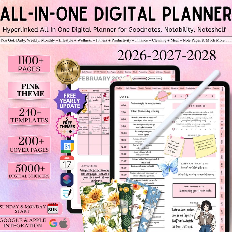 Gratis Bullet Journal.pdf iPad Bullett Journal 2026 - Etsy