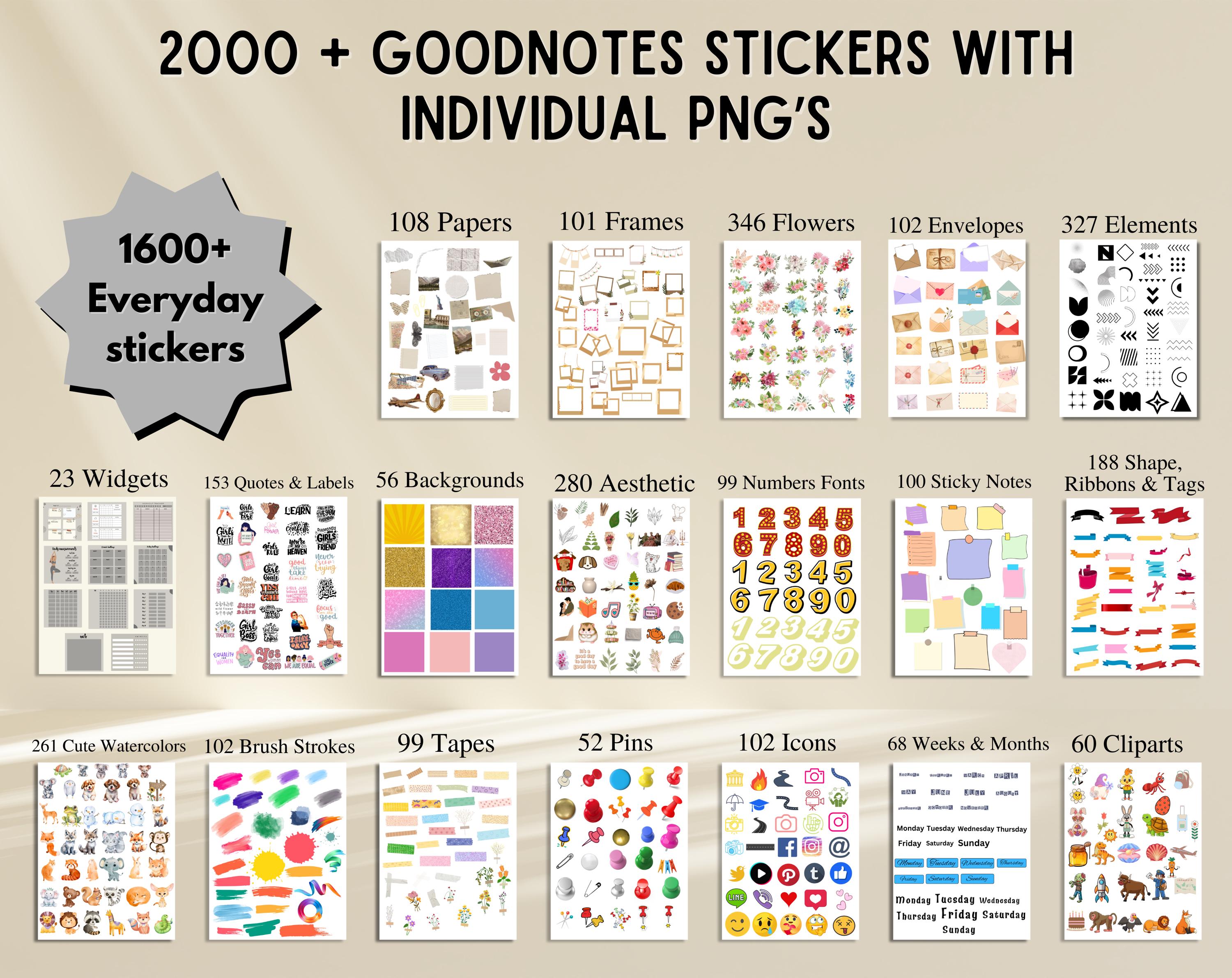 New 2026 2027 2028 All in One Digital Planner, Hyperlink Goodnotes ...