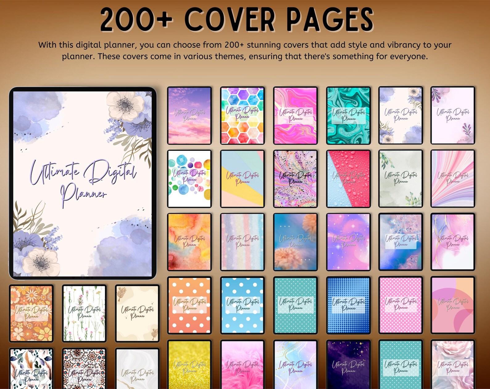 All in One Digital Planner, Hyperlink 2026 2027 2028 Planner, Goodnotes ...