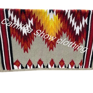 Western Show saddle Blanket, Show Pad, Ranch Pad