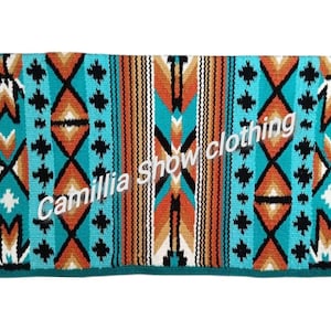 Western Show saddle Blanket, Show Pad, Ranch Pad
