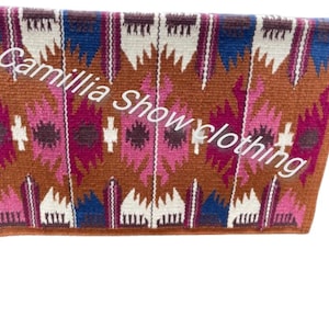 Western Show saddle Blanket, Show Pad, Ranch Pad
