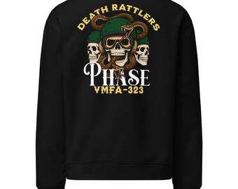 Death Rattler Phase crew neck sweatshirt