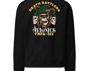 Avionics Death Rattlers crew neck sweatshirt