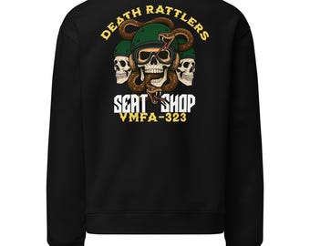 Seat Shop Death Rattlers crew neck sweatshirt